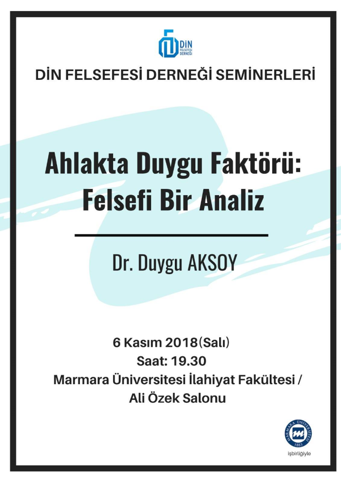 Duygu Aksoy: Ahlakta Duygu Faktörü: Felsefi Bir Analiz