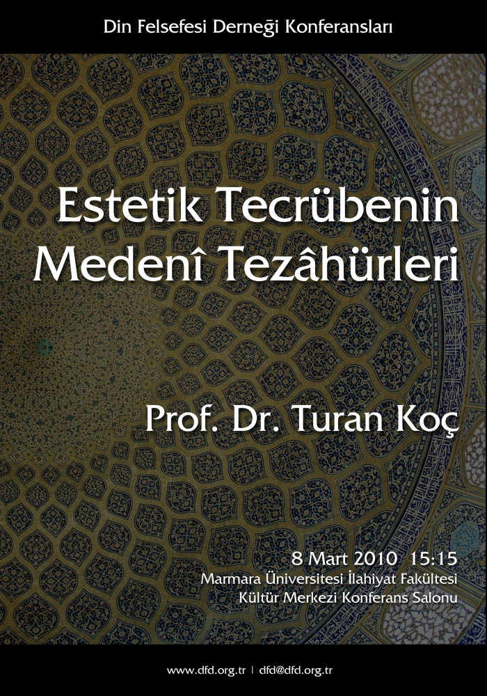 Turan Koç: The Civilized Manifestations of Aesthetic Experience